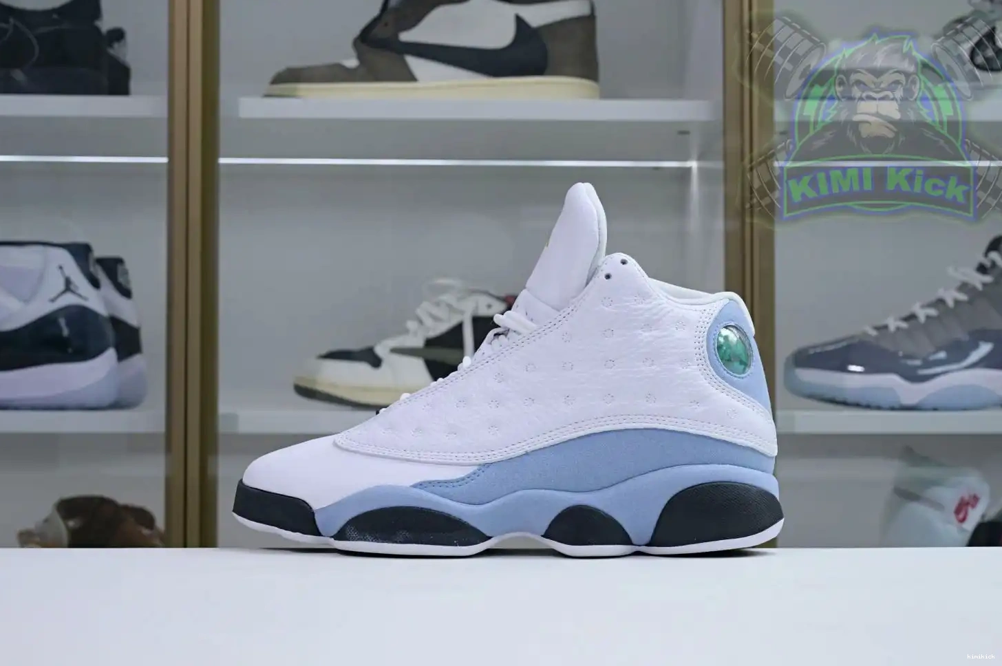 Kimikick Grey” 13“Blue Jordan Air 0501